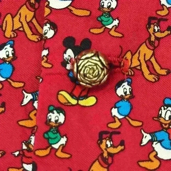 Vintage made in the UK Disney vest by Art of Silk size large - Picture 5 of 10